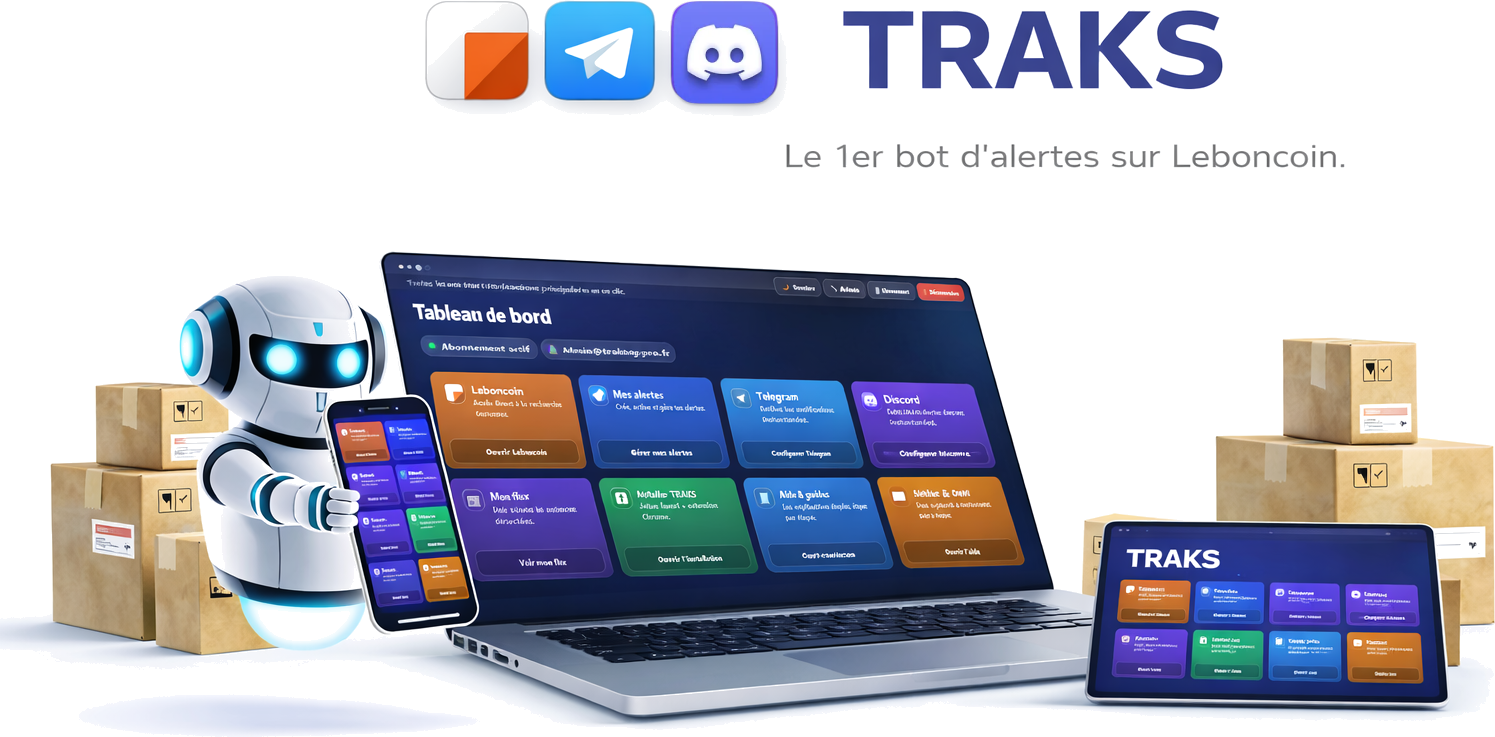 TRAKS sur PC, tablette et smartphone